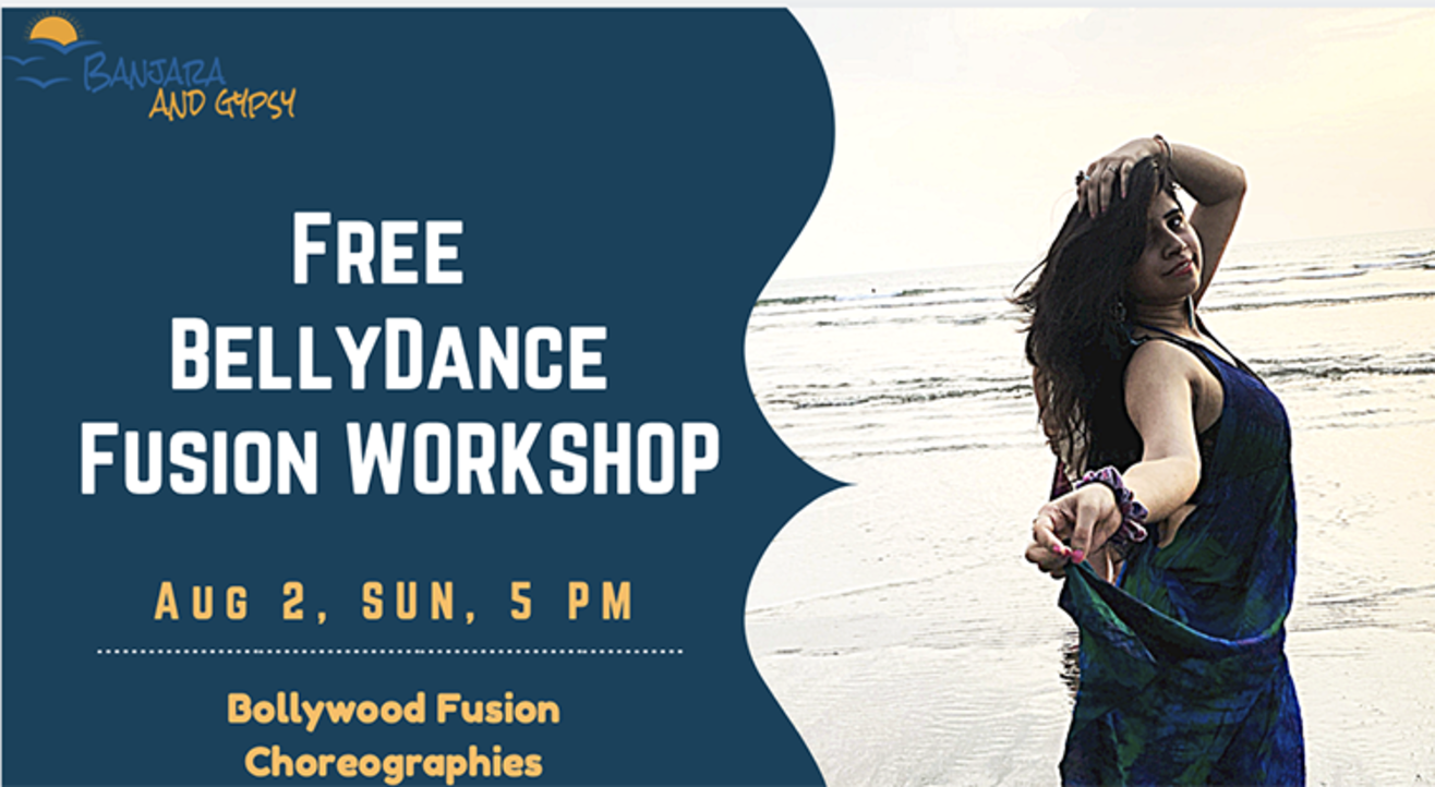 Free Bellydance + Bollywood Fusion Class
