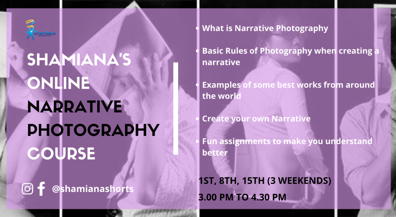 SHAMIANA'S Narrative Photography Course