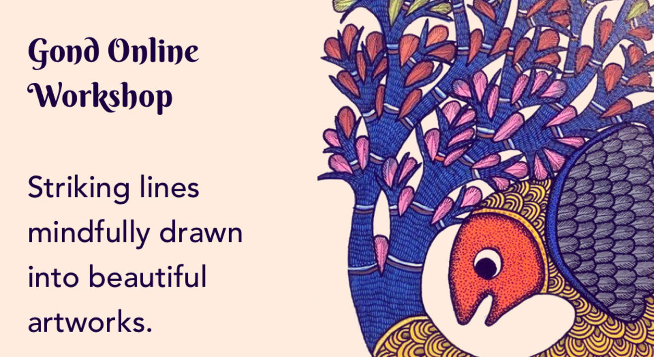 Gond Online Workshop with BAFA