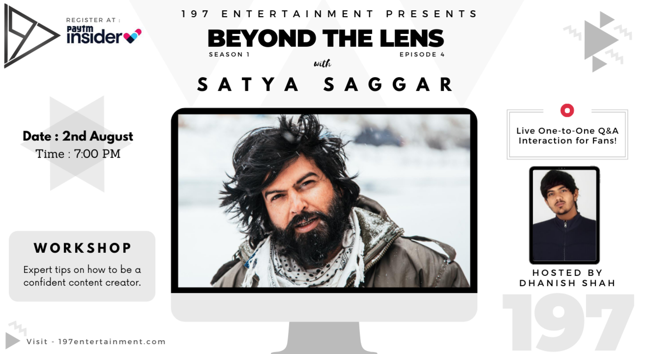 Workshop on how to be a confident content creator by Satya Saggar