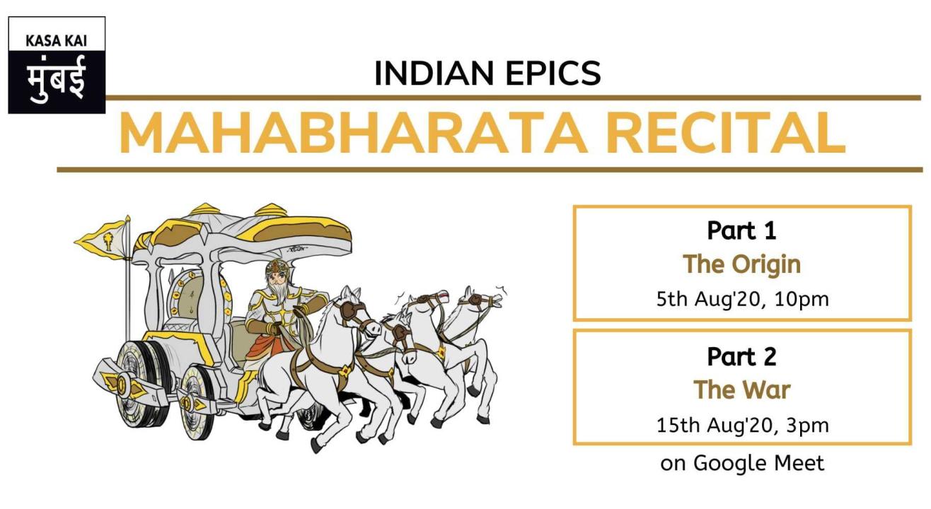 Mahabharata Recital : The Origin - The War At Google Meet