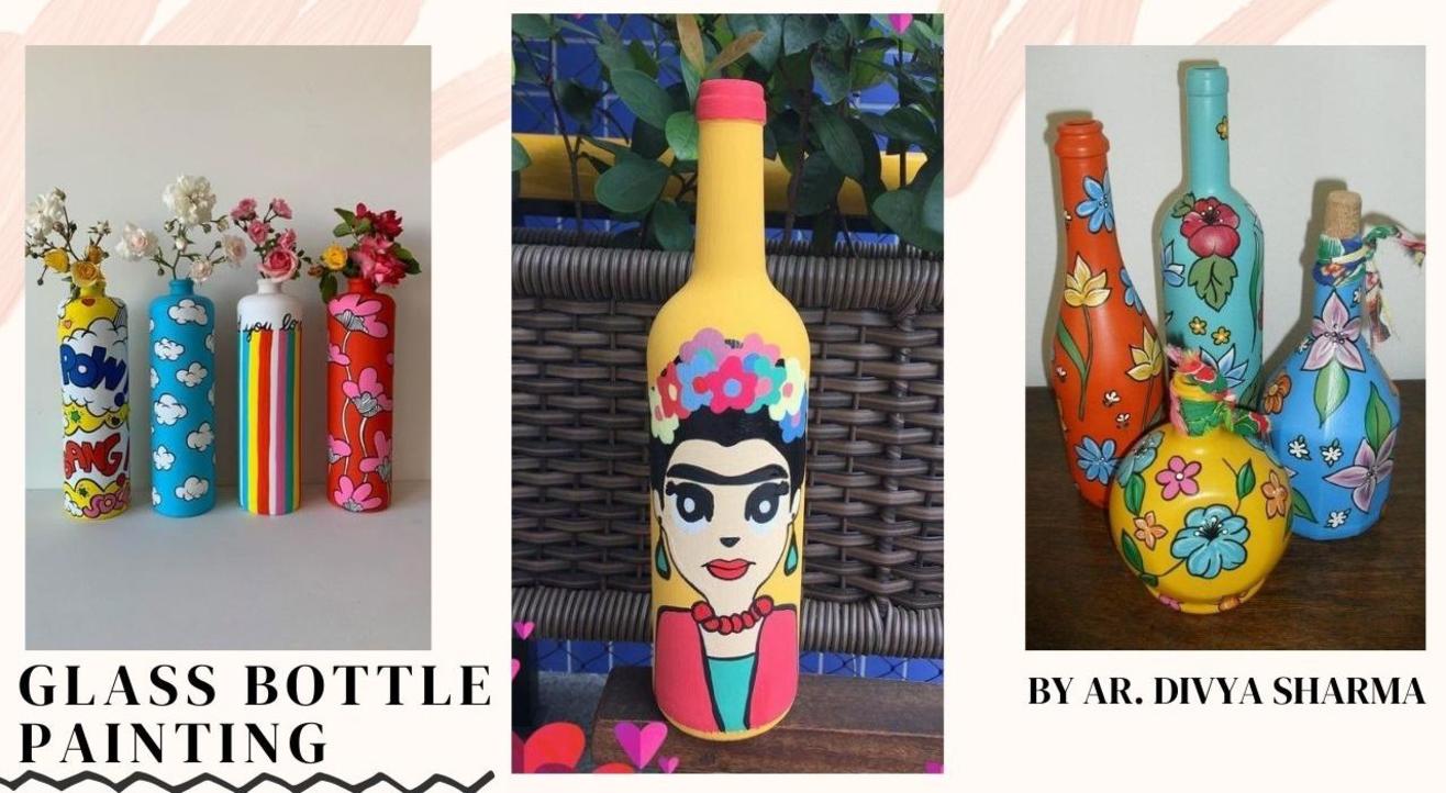 GLASS BOTTLE PAINTING WORKSHOP