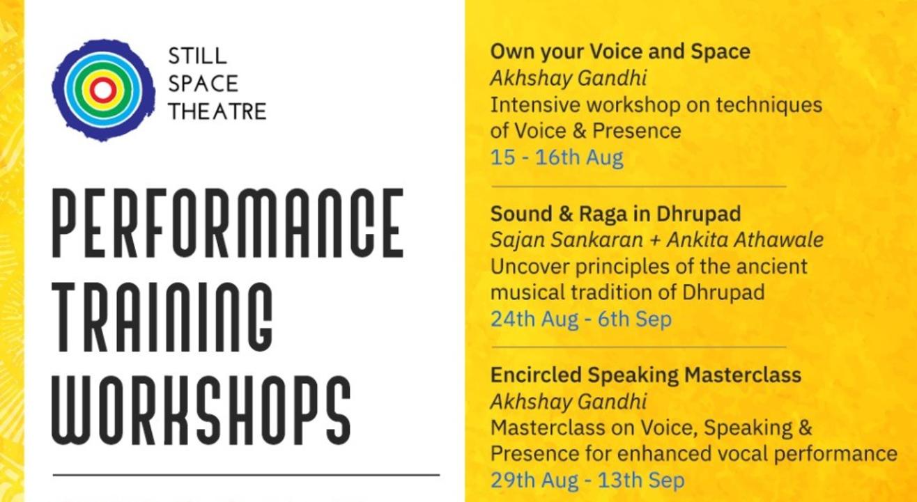 Own your Voice & Space: Workshop