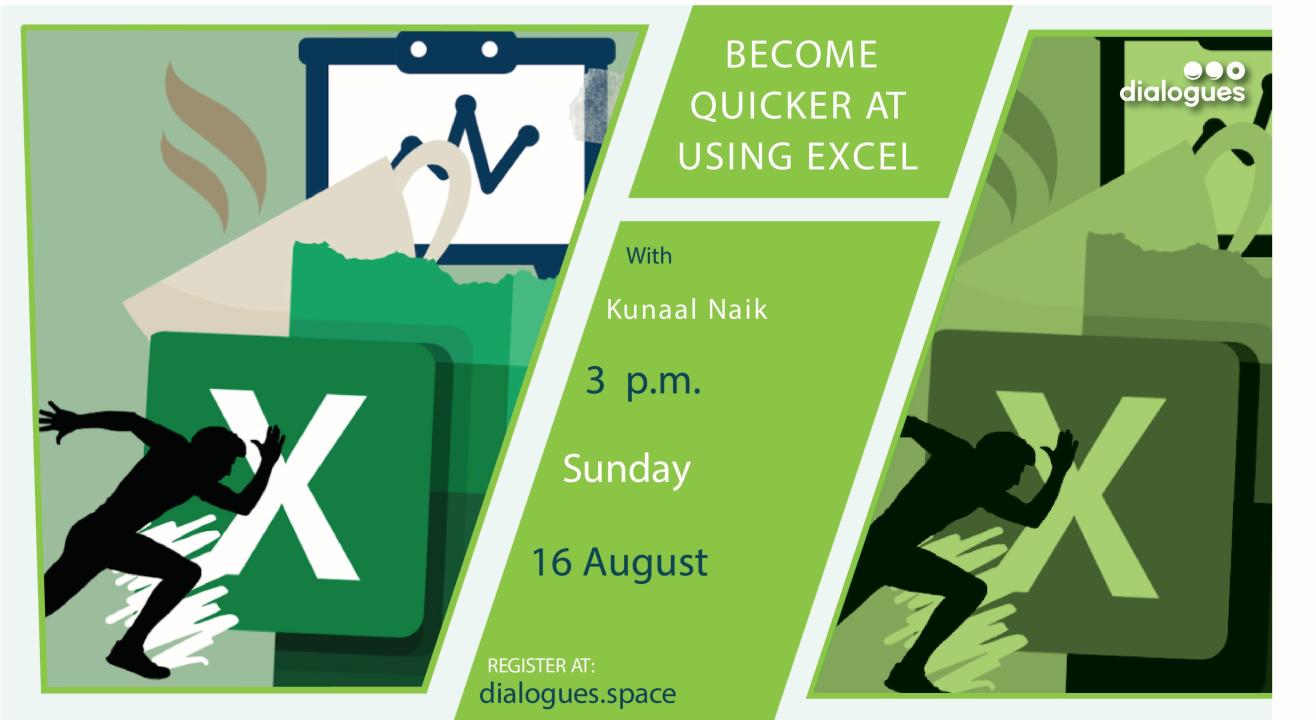 Become Quicker at using Excel