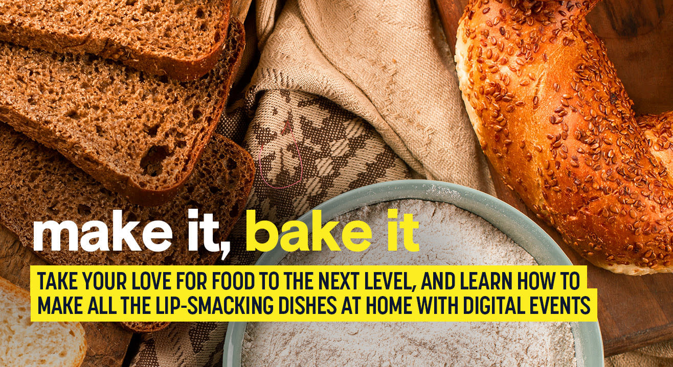 Bake, brew, and barbecue with interactive online food workshops