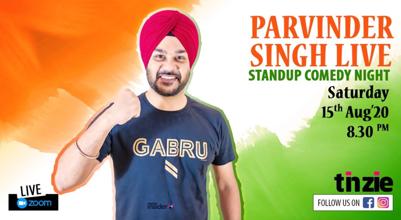 Tinzie presents “Parvinder Singh Live”