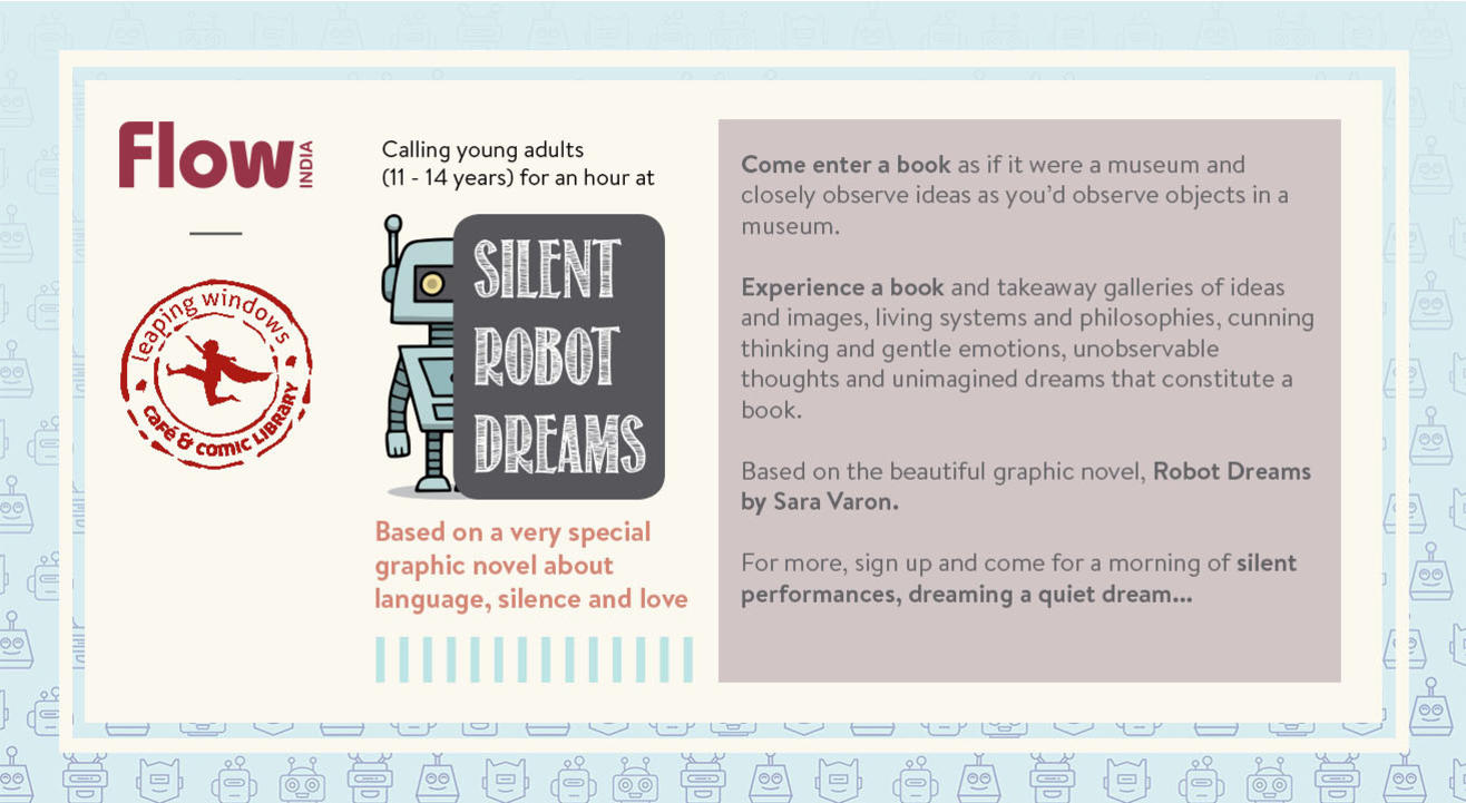 Museum in a Book: SILENT ROBOT DREAMS: A creative exploration for young adults