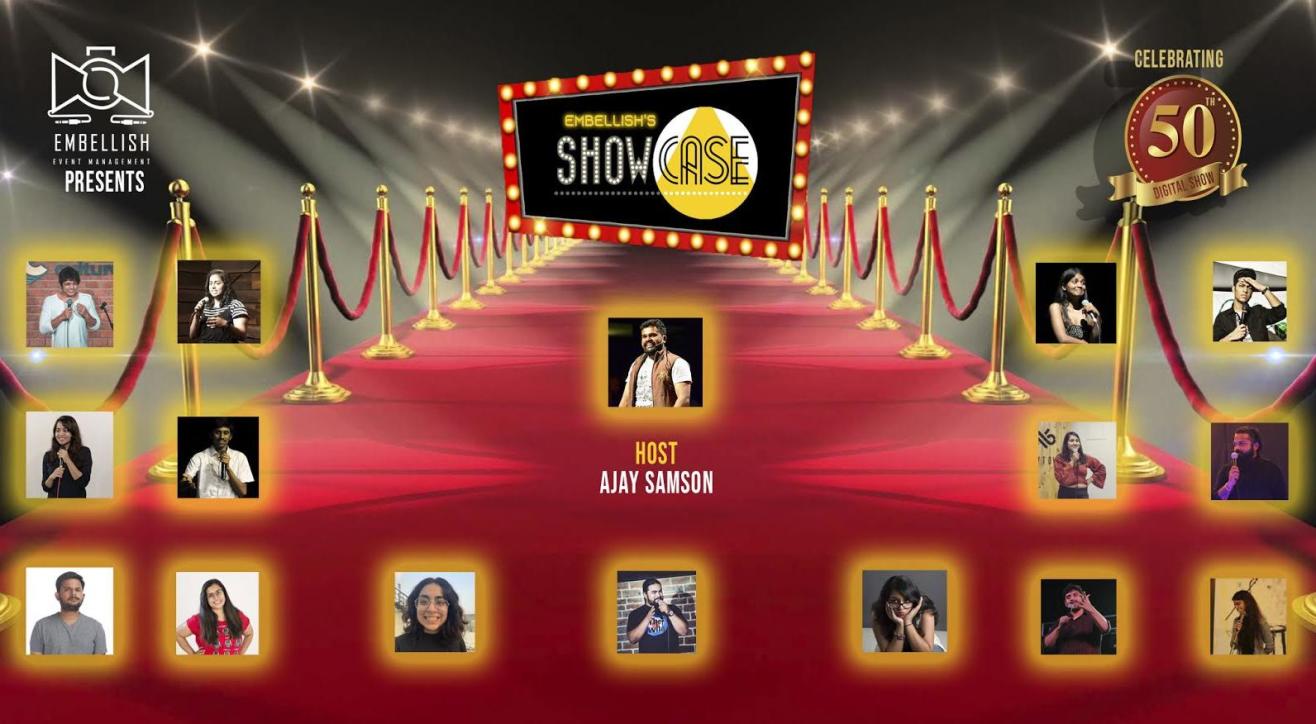 Embellish’s “SHOW CASE” | A Full English standup show | Embellish event