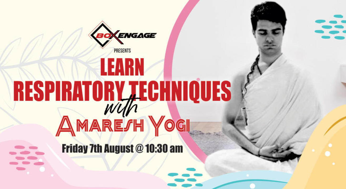 Learn Respiratory Techniques With Amaresh Yogi