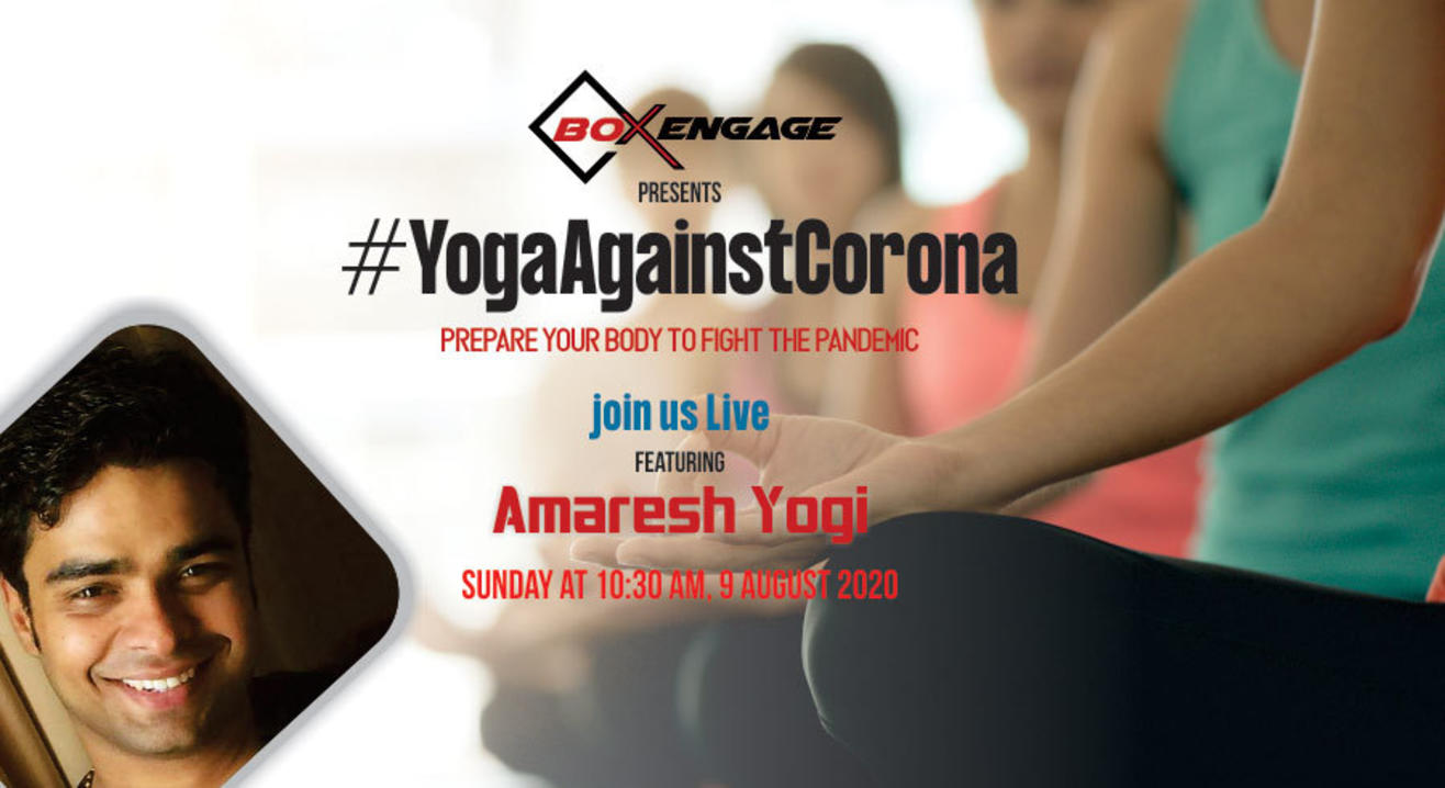 Yoga against Corona with Amaresh Yogi