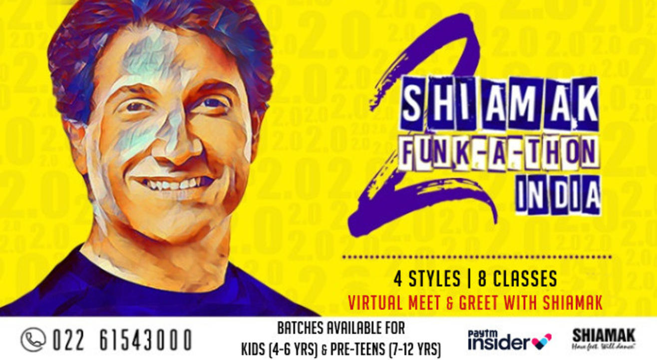 SHIAMAK Funk-A-Thon 2.0 - Pre-Teens Batch (7 - 12 years) (Sat/Sun) | Online Dance Classes