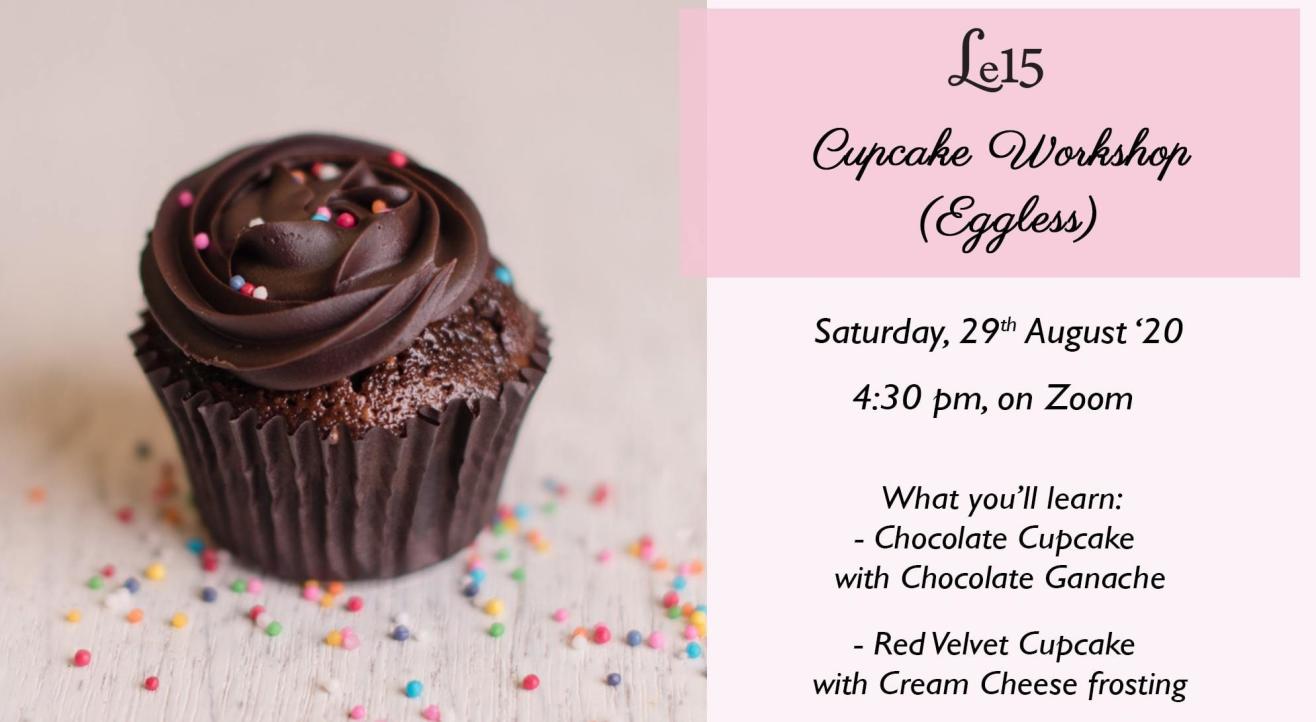 Eggless Cupcake Baking Workshop with Chef Pooja Dhingra