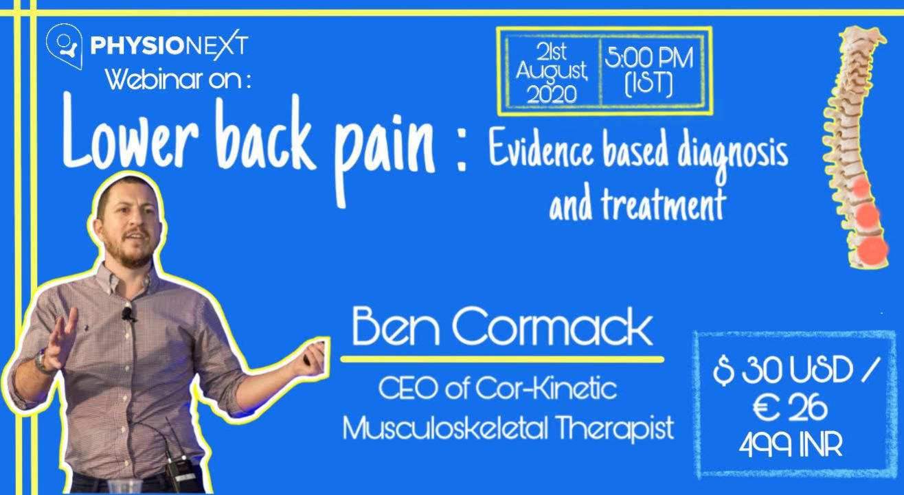 Lower Back Pain : Evidence Based Diagnosis And Treatment