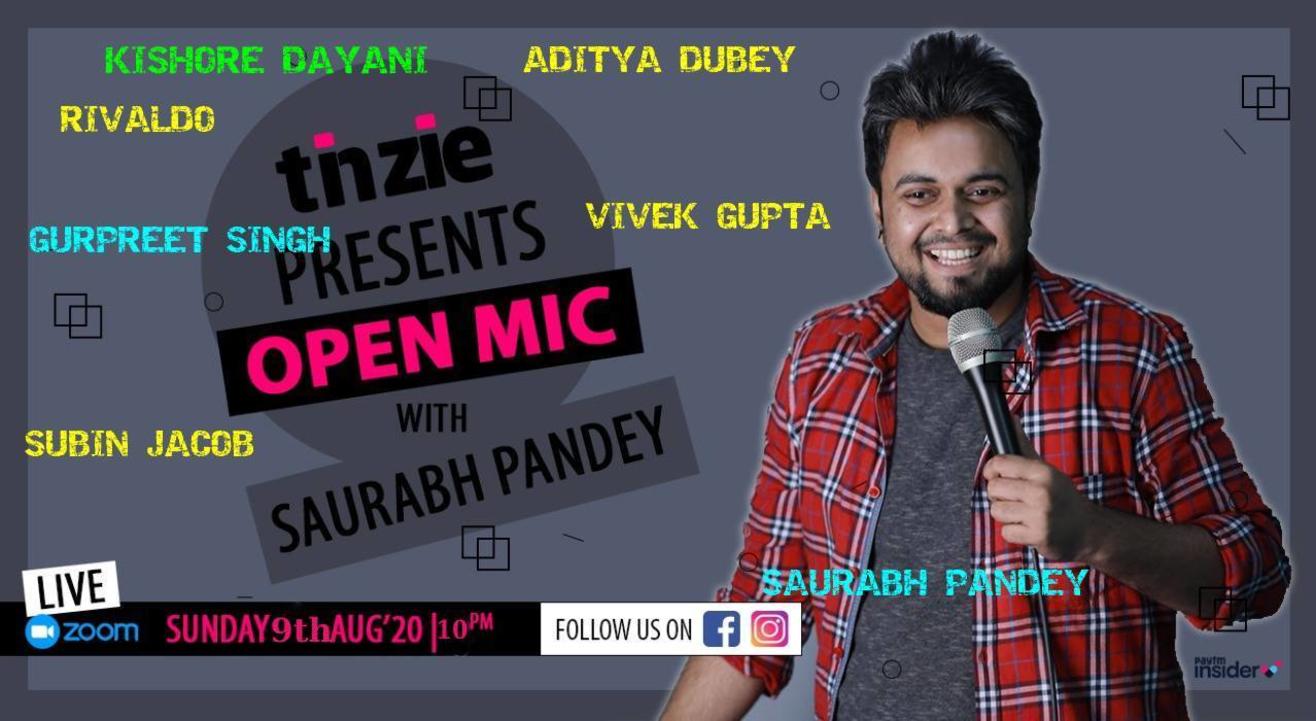 Tinzie presents Open Mic with Saurabh Pandey