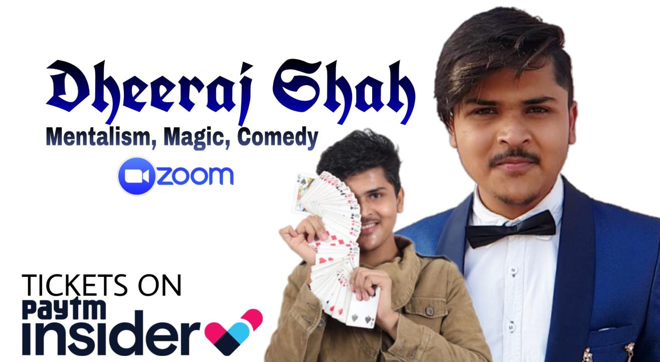 Comedy Magician Dheeraj Shah, from Delhi India