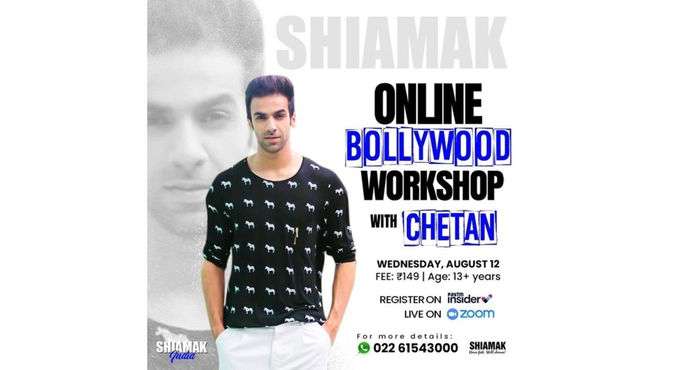 SHIAMAK Bollywood Workshop with Chetan