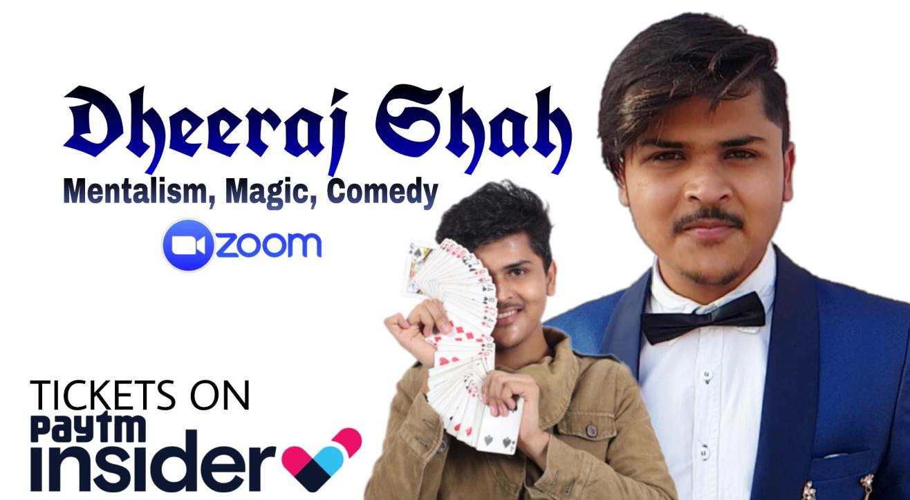 Dheeraj Shah | Virtual Magician For Birthday Party, Corporate Meetings