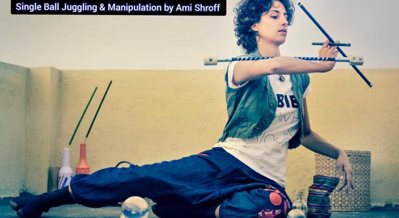 Single Ball Juggling & Manipulation by Ami Shroff- 73rd Independence Special