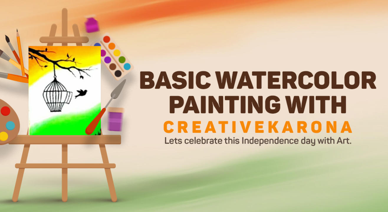 Basic Watercolor Painting with CreativeKarona