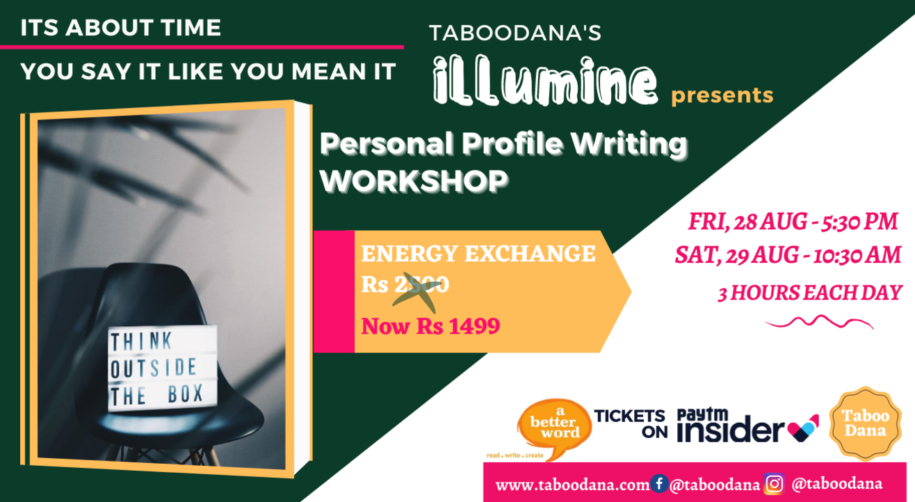 iLLUMINE Personal Bio - Creative Writing Workshop