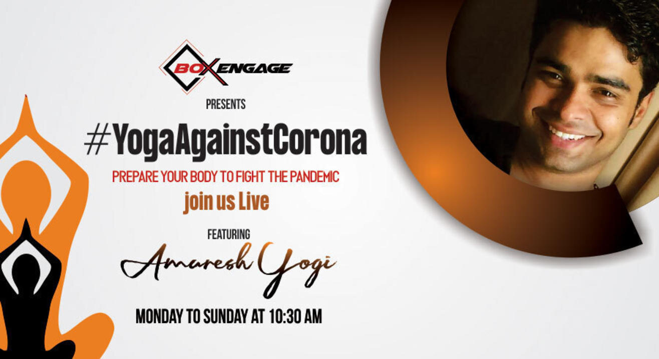 Yoga against Corona with Amaresh Yogi