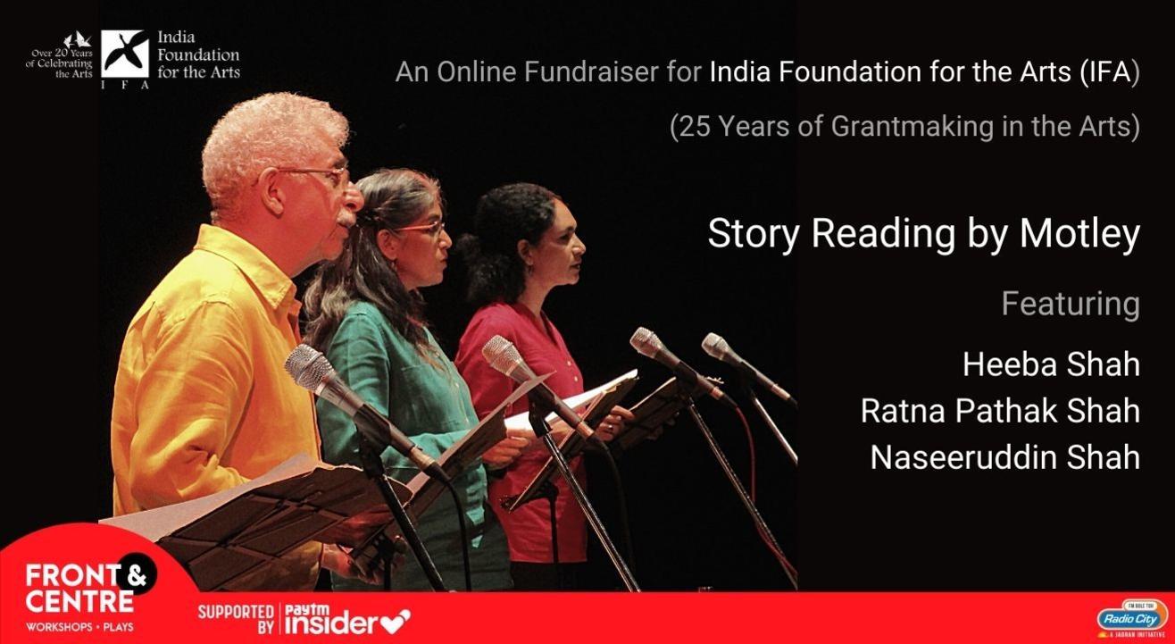 India Foundation for the Arts presents Story Reading by Motley