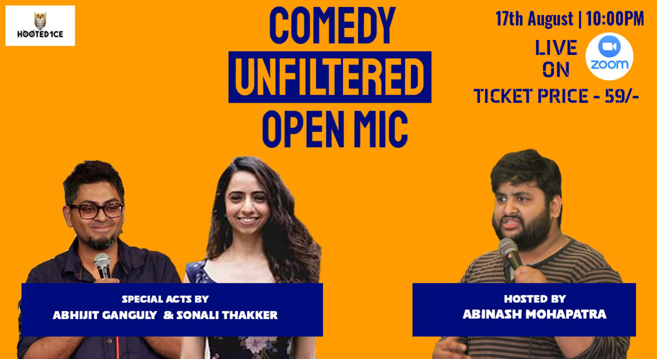 Comedy Unfiltered Open Mic ft. Abhijit Ganguly and Sonali Thakker