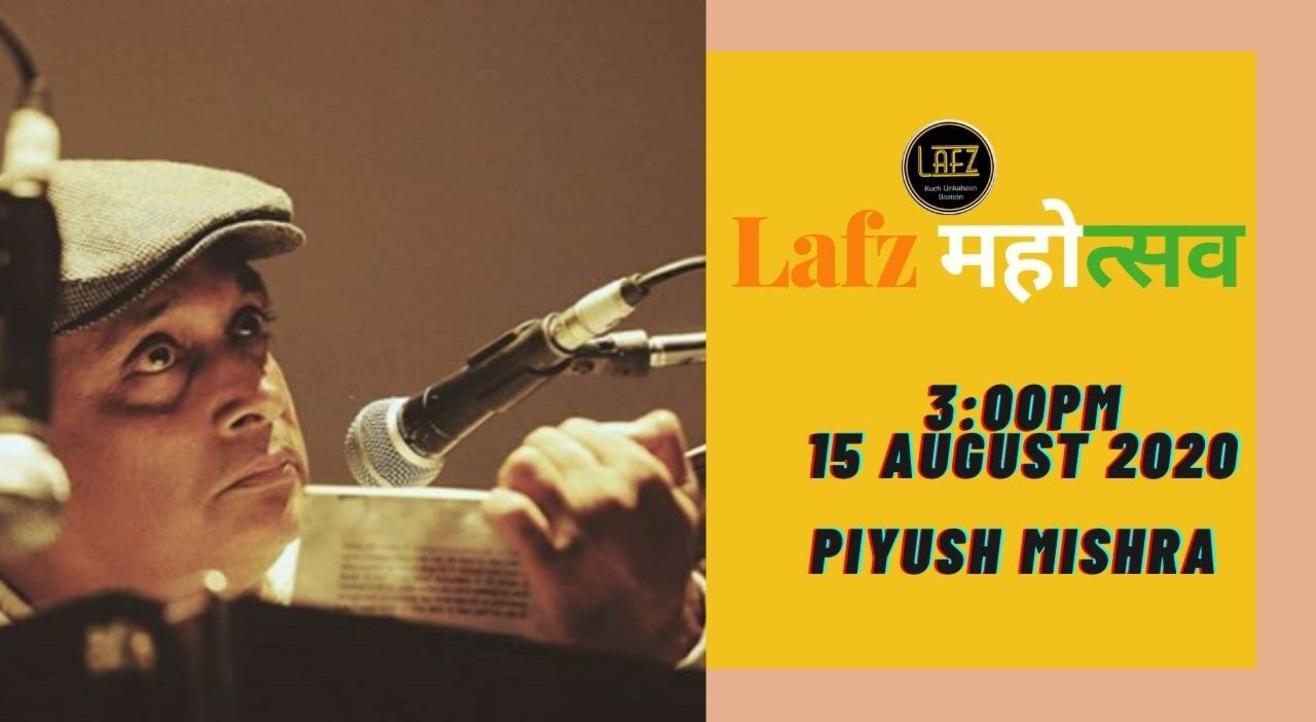 Piyush Mishra I Live Session I 15th August I 2020