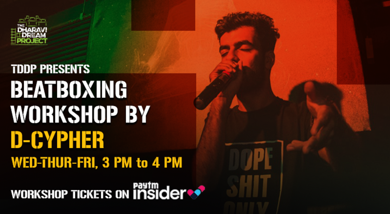 #AfterSchoolOfHipHop's online Beat Boxing  workshop with  D-Cypher ! 