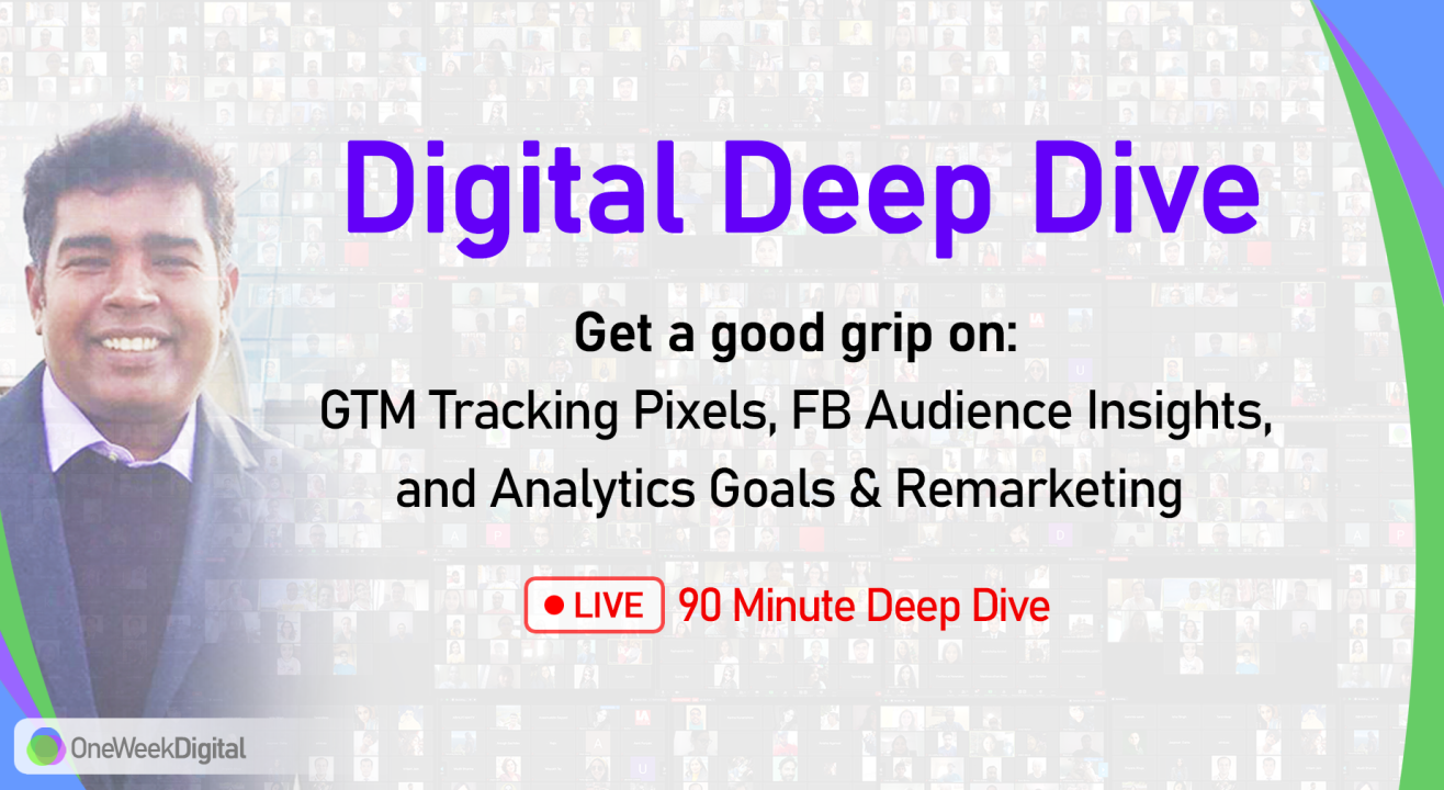 Digital Marketing Deep Dive for Bosses - Live Workshop