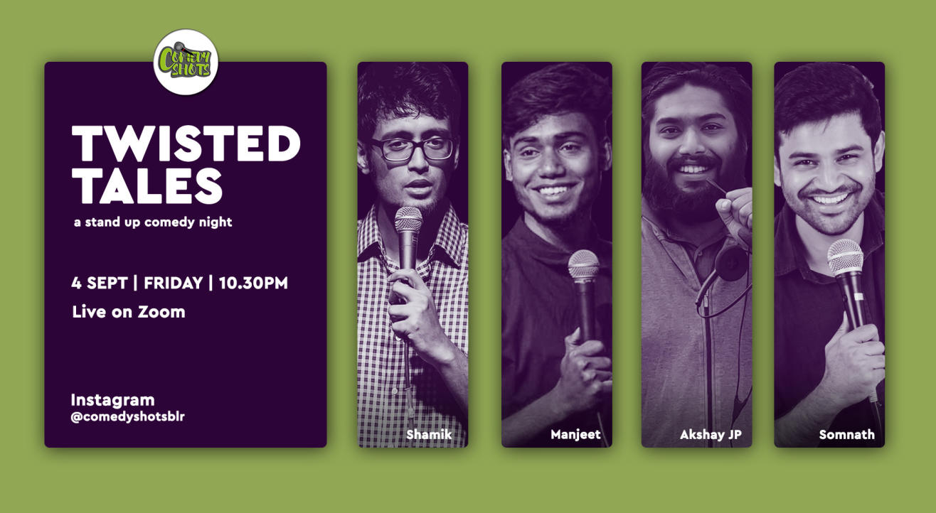 Twisted Tales- A storytelling Comedy Show