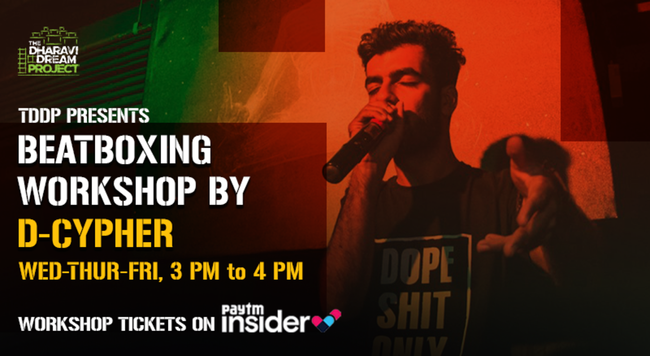 BeatBoxing workshop by D-Cypher at TDDP's SchoolofHipHop! (sept)