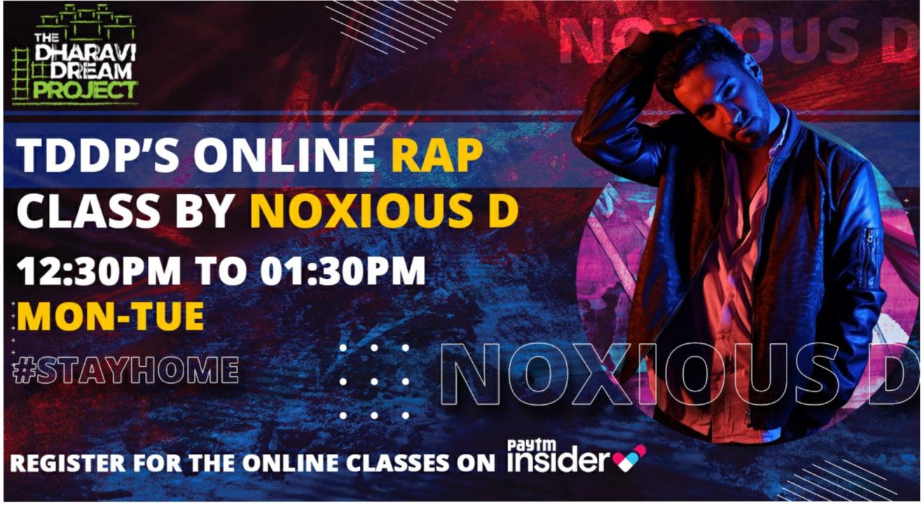 #AfterSchoolOfHipHop's Online Rap workshop with  Noxious D ! 