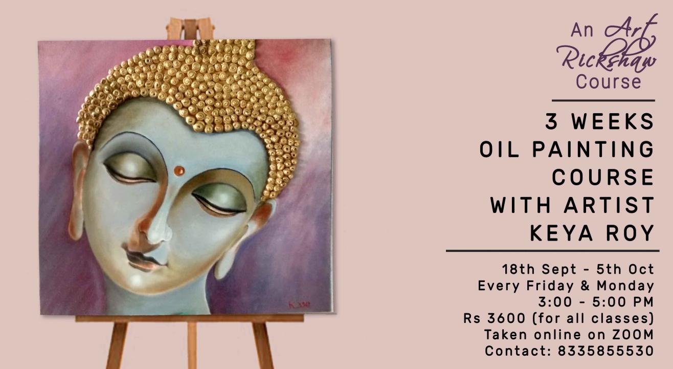 3 Weeks Oil Painting Course by Art Rickshaw