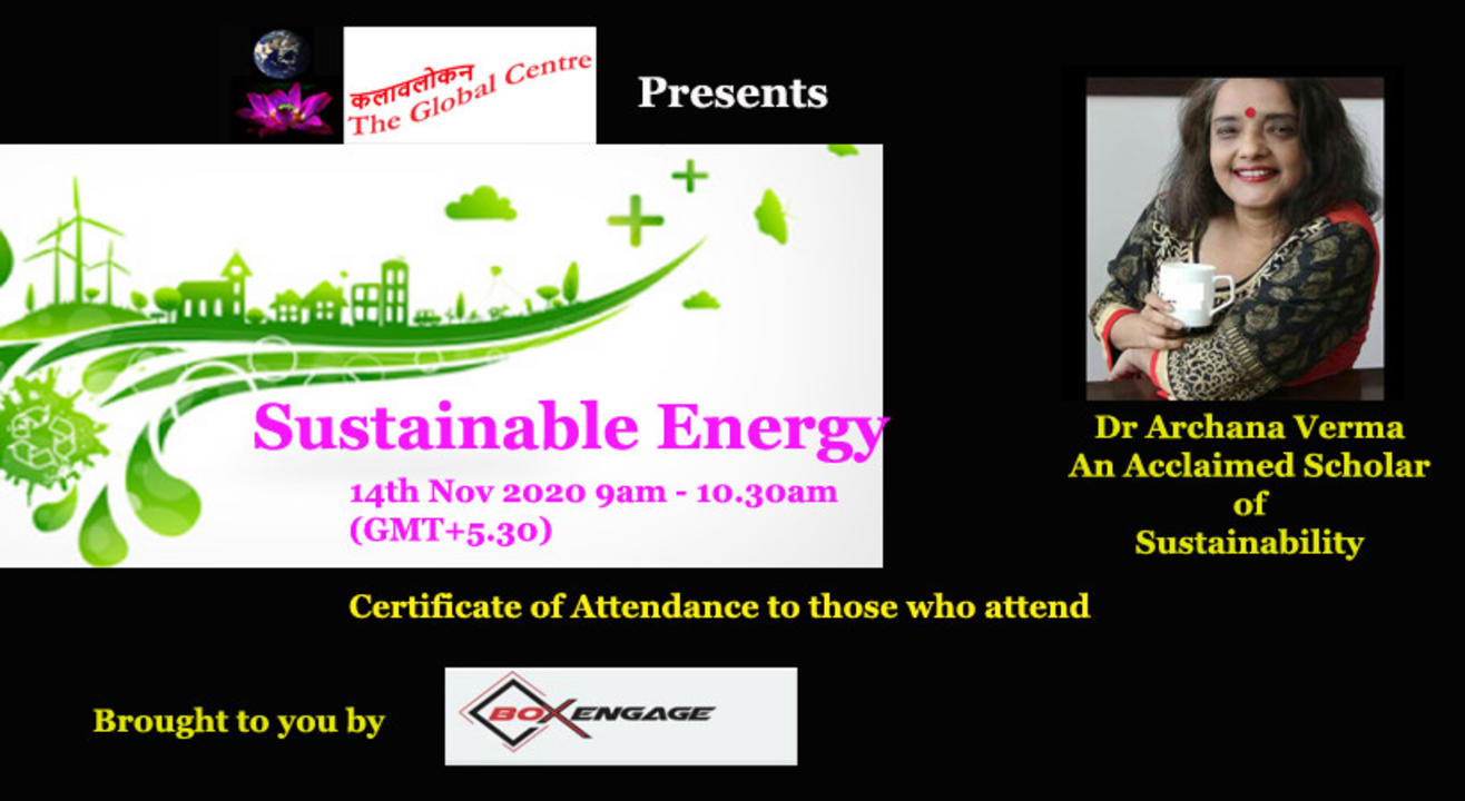 Sustainable Energy by Dr Archana Verma