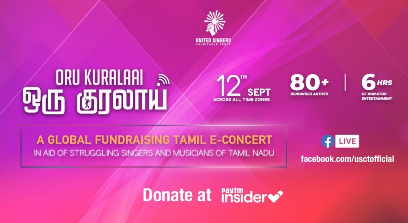 Oru Kuralaai (In One Voice) - A Fundraiser for Tamil Musicians and Singers by USCT