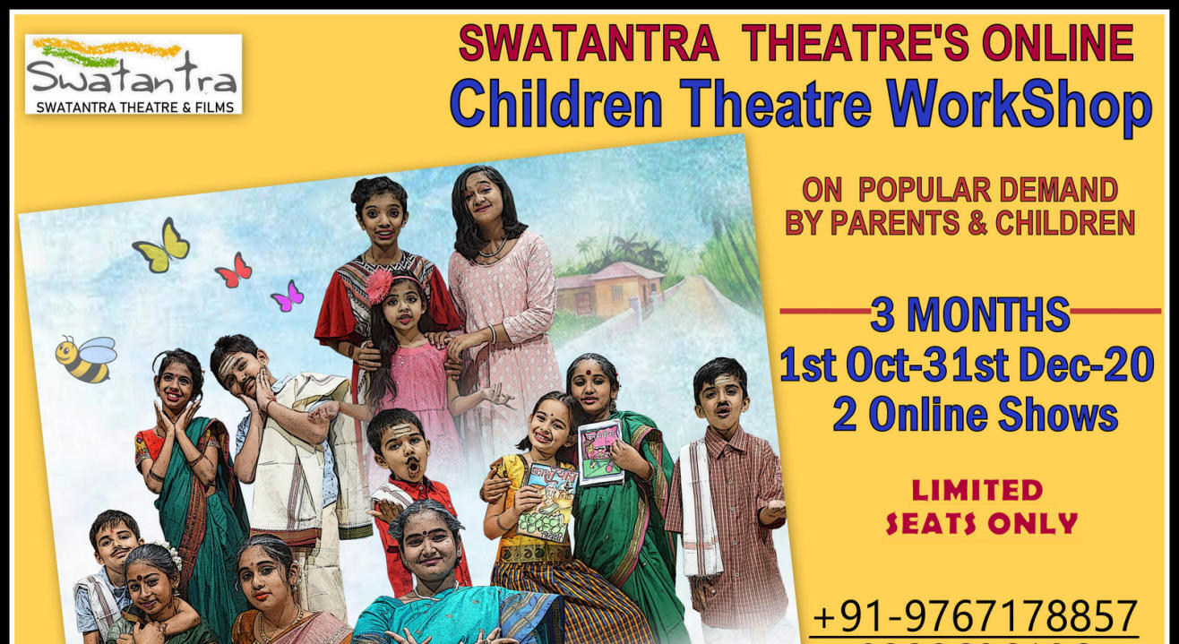 Swatantra Theatre's Online Children Theatre WorkShop