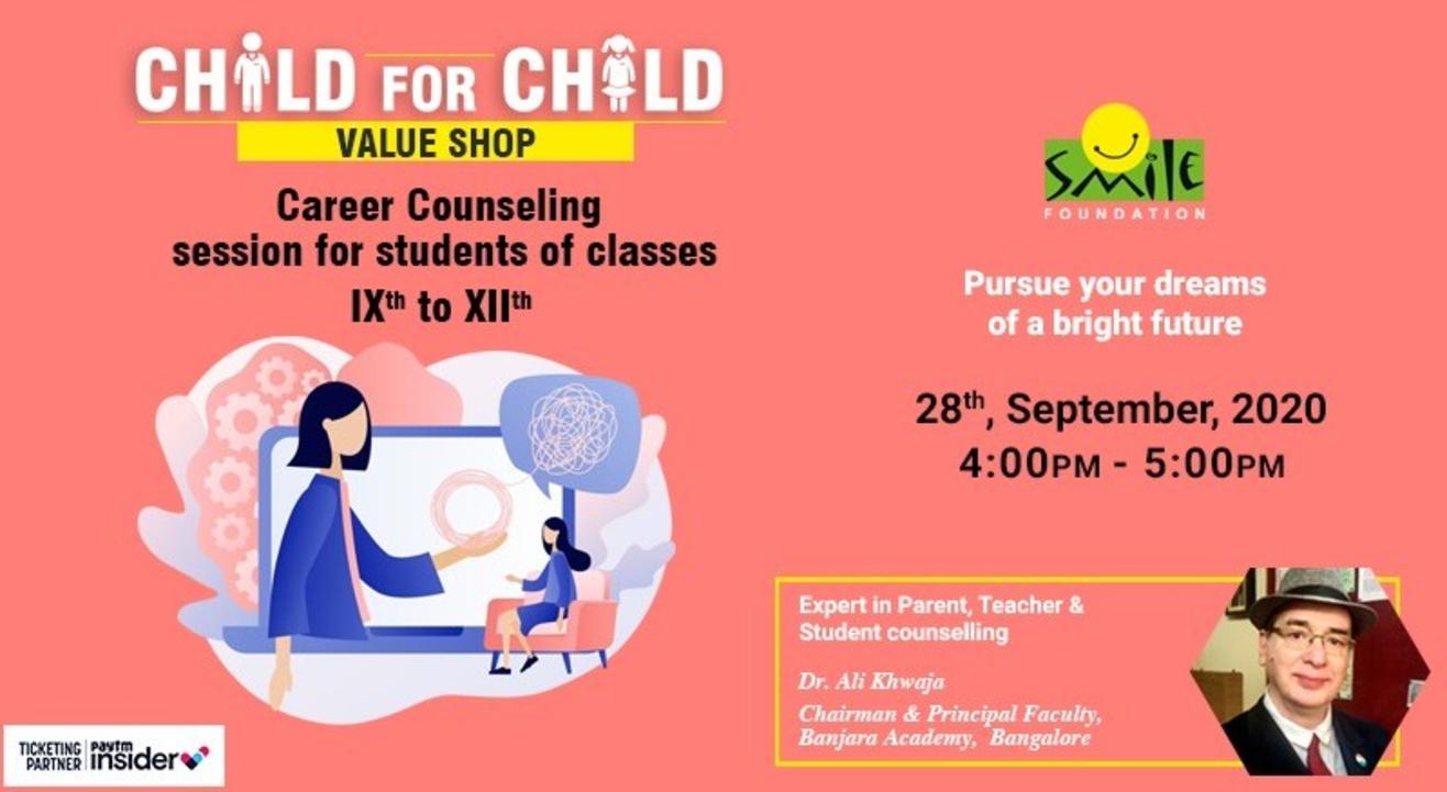 Child for Child Webinar on Career Counselling