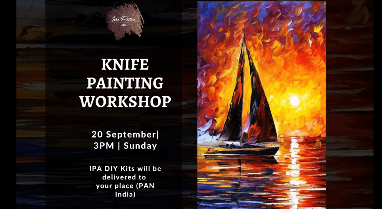 Sunset Knife Painting Workshop - IPA DIY Kits
