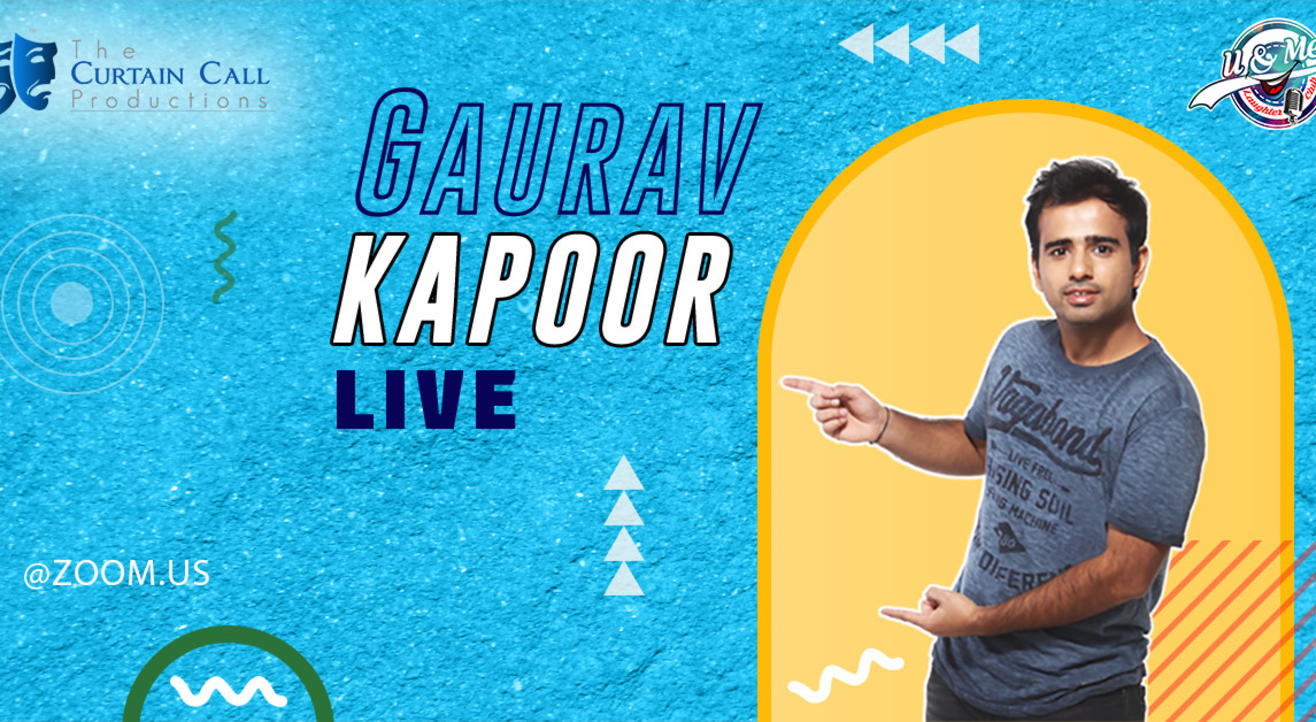 Gaurav Kapoor Live;Online Sitdown Comedy