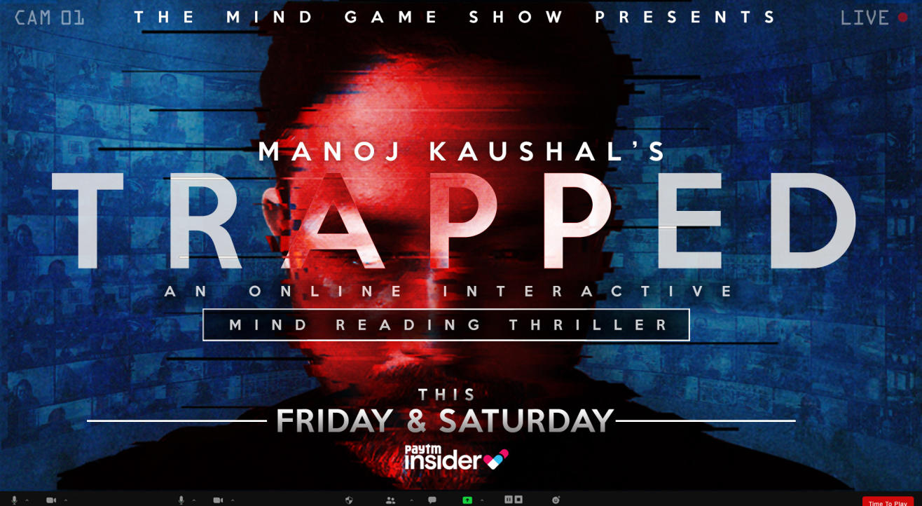 TRAPPED - An online interactive MIND READING THRILLER