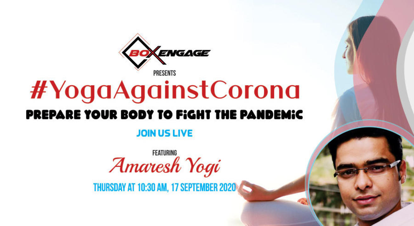 oga against Corona with Amaresh Yogi