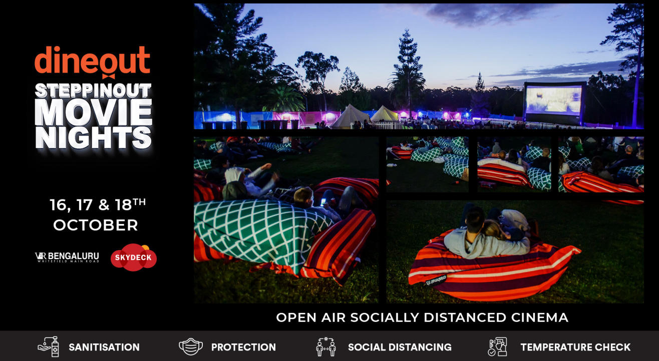 Dineout SteppinOut Movie Nights | Open Air Cinema | Bollywood