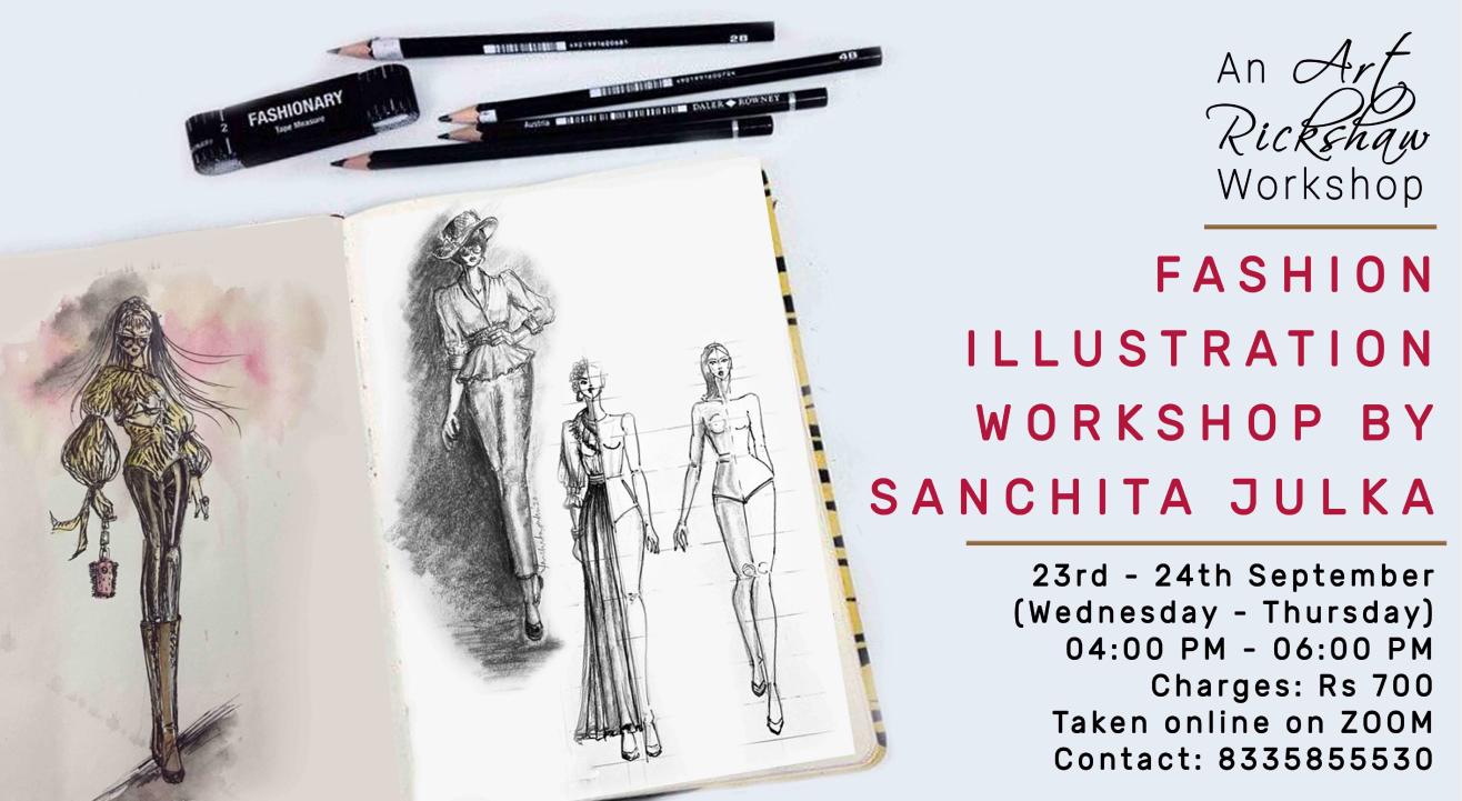 Fashion Illustration Workshop by Sanchita Julka