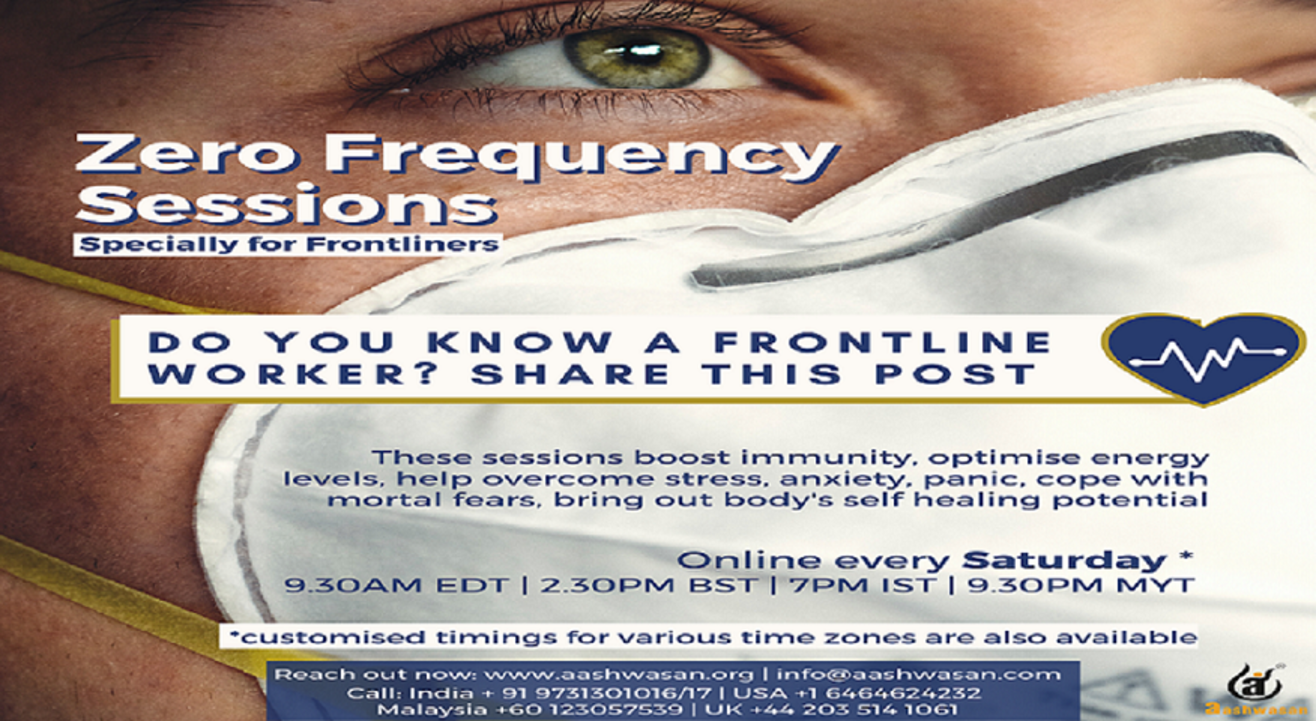 Zero Frequency Session for Frontliners