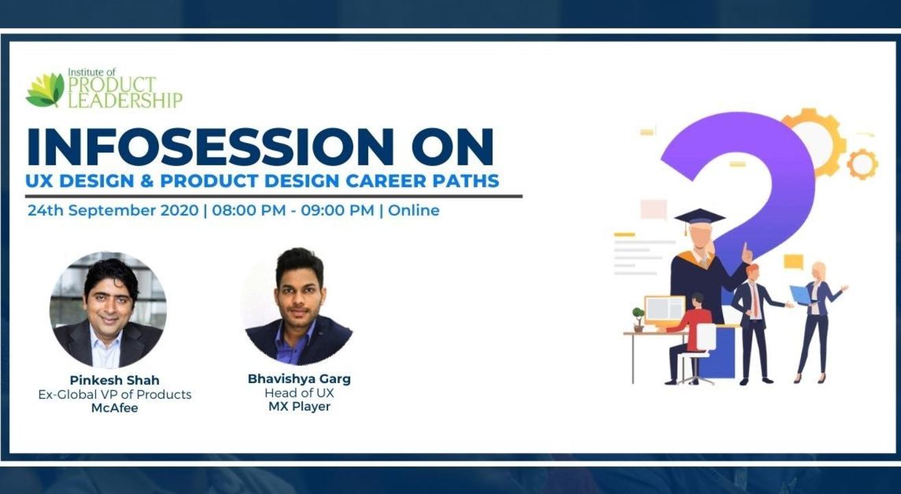 Infosession on UX Design & Product Design Career Paths