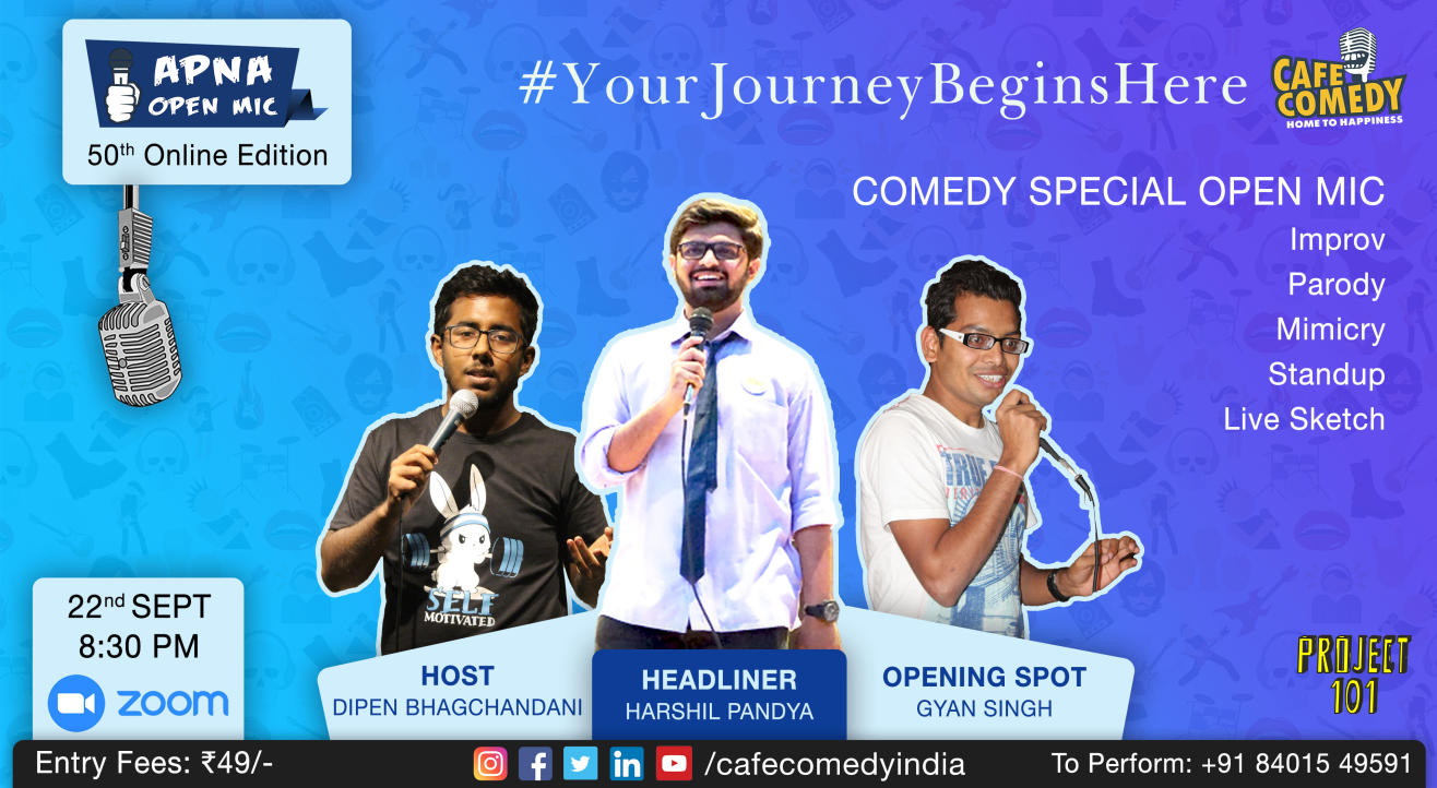 Apna Open Mic (Comedy Special - 50th Online Edition)