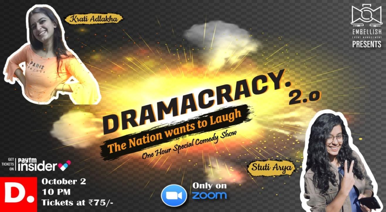 DRAMACRACY 2.O | One hour special Comedy Show | Embellish events