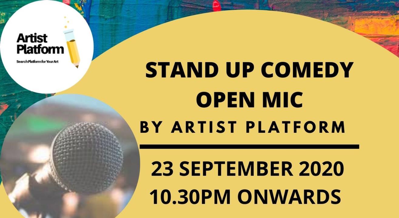 Stand Up Comedy Open Mic-by artist Platform