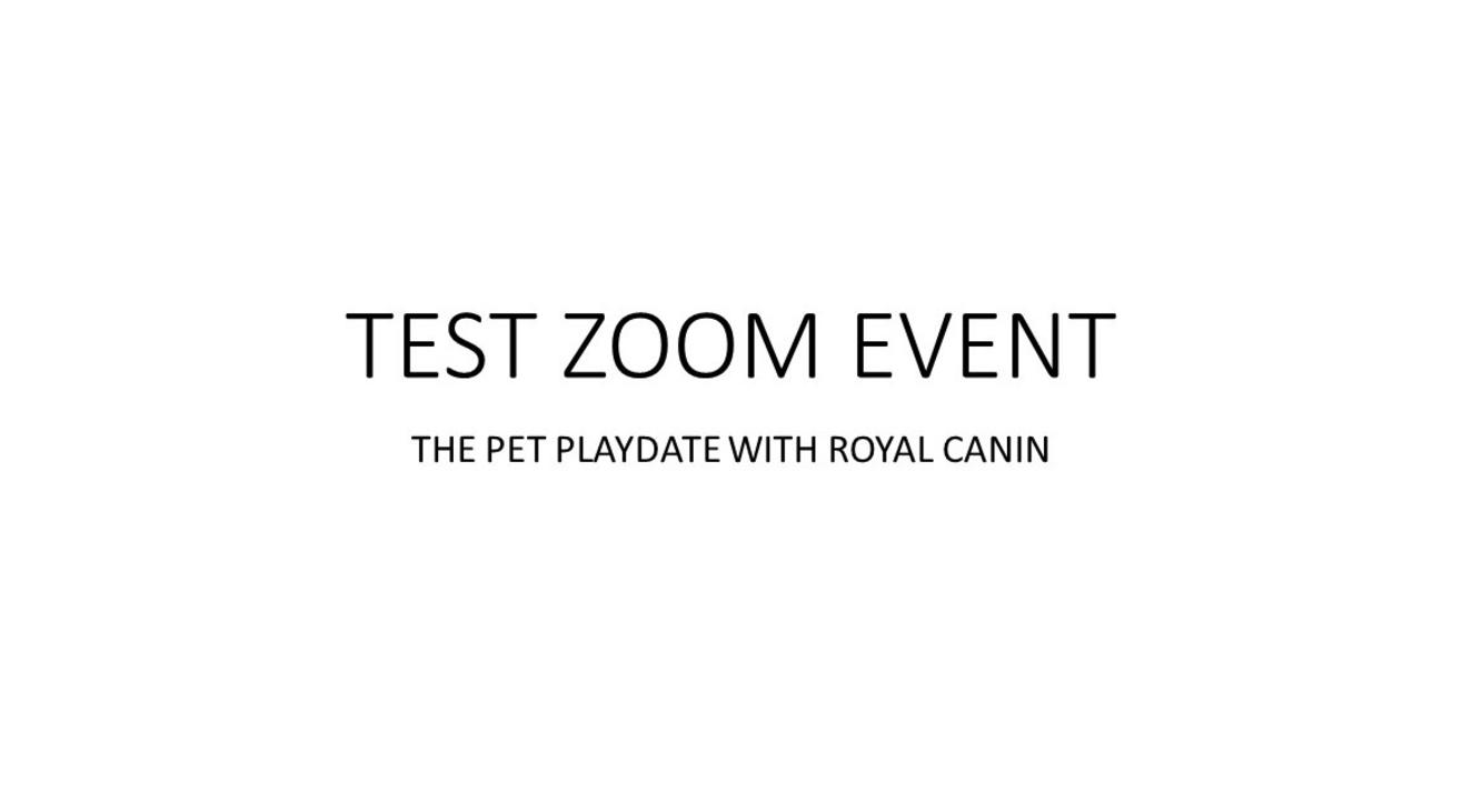 Test | The Pet Playdate with Royal Canin | Shirin Merchant